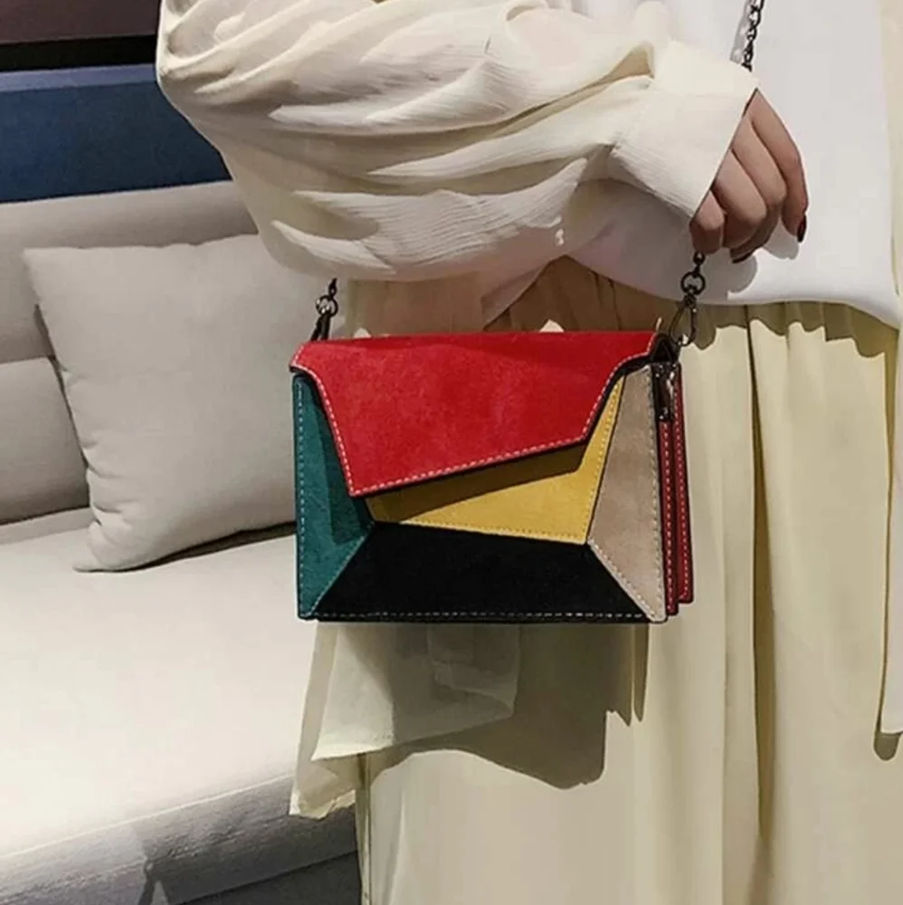 Colorblock Handbag - Picture 1 of 5